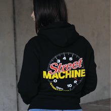 Unisex Classic Tacho Zip Hoodie, black