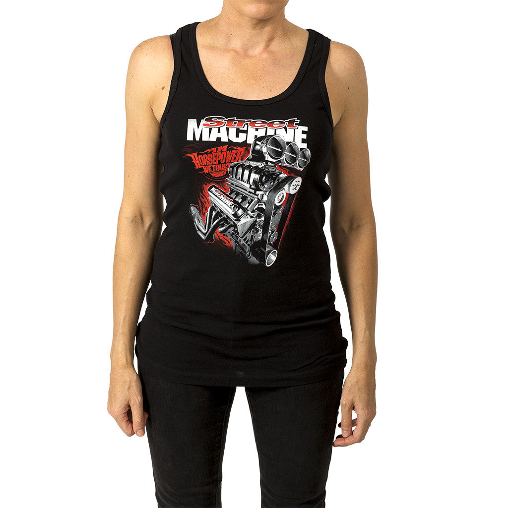 Women's In Horsepower We Trust singlet tank top