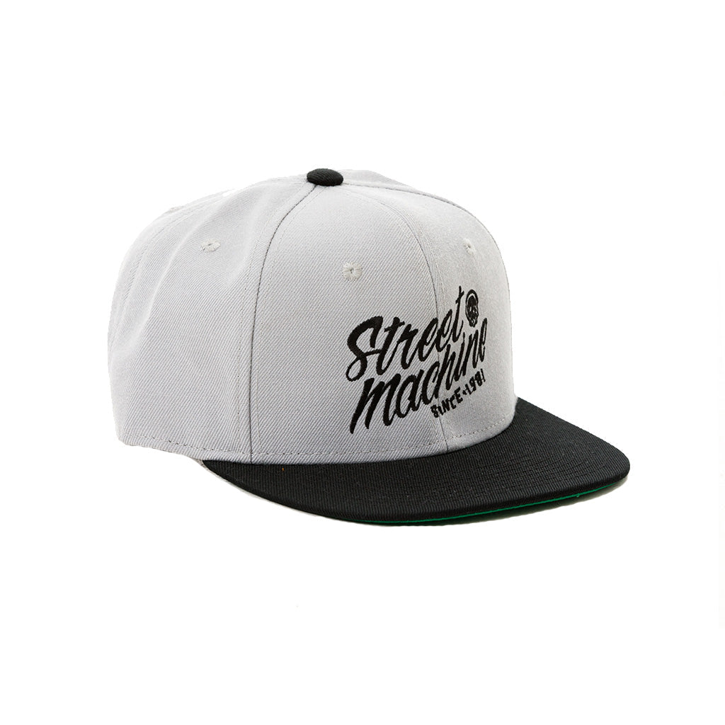 Street Machine Snap Back Cap, Grey