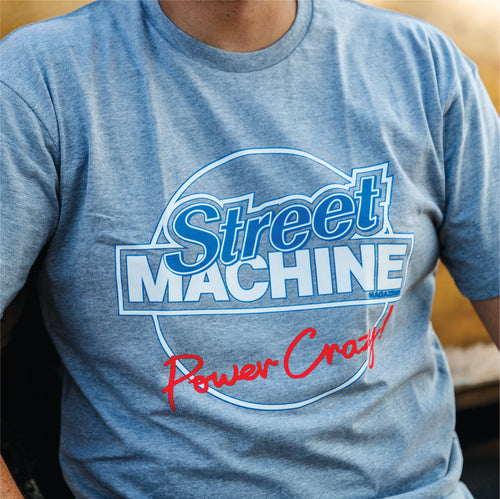 Men's Power Crazy T-shirt, grey