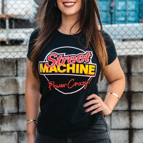 Women's Power Crazy T-shirt, black
