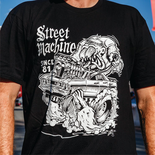 Kid's XW GT Monster t-shirt, black